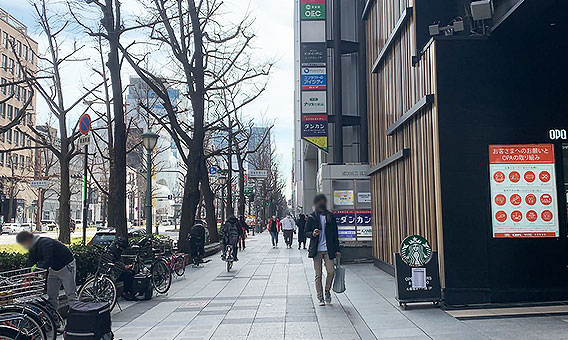 1分ほど進む