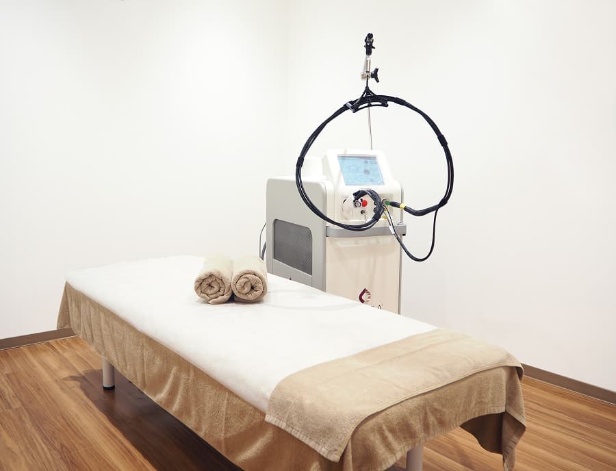 メンズルシアの施術室